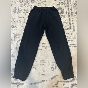 Black sweatpants